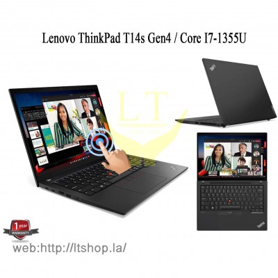 Lenovo ThinkPad t14s Gen4 / Core I7-1355U / Ram 16GB/ 14" Touchscreen