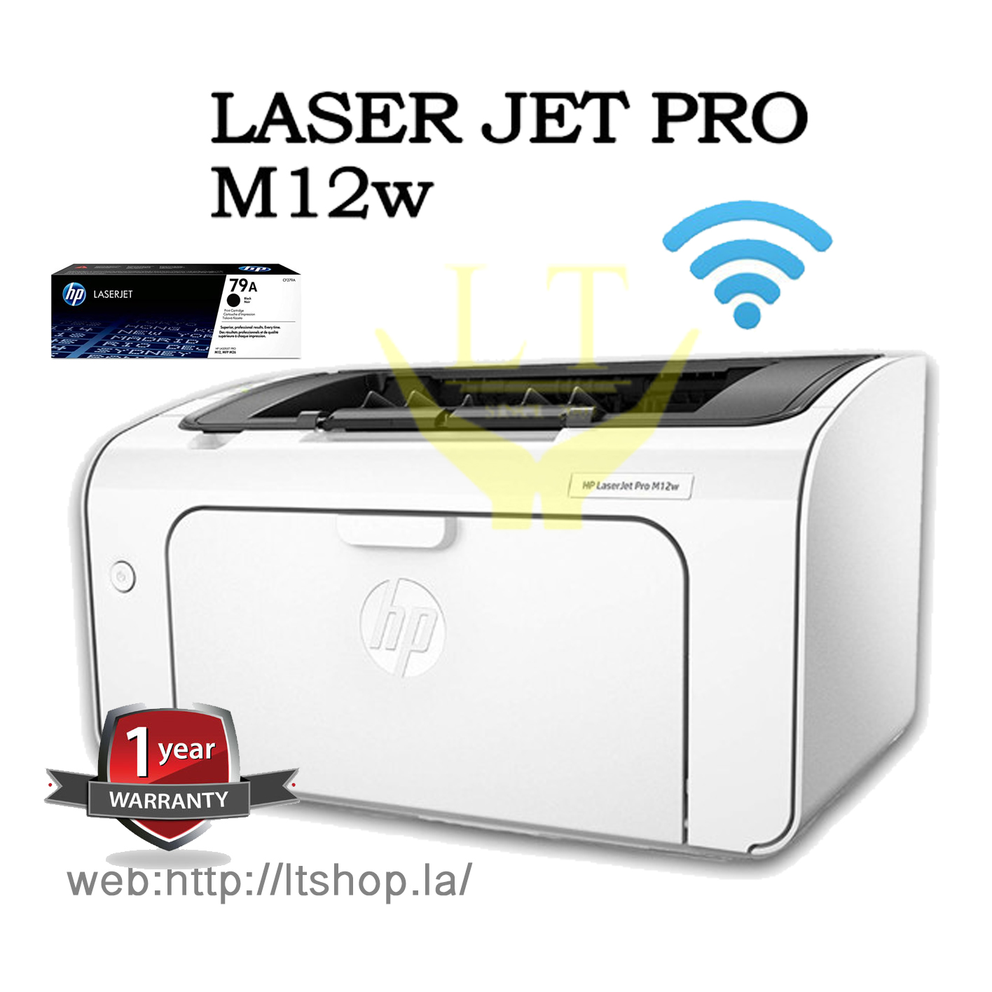 HP LaserJet Pro M12W - WiFi