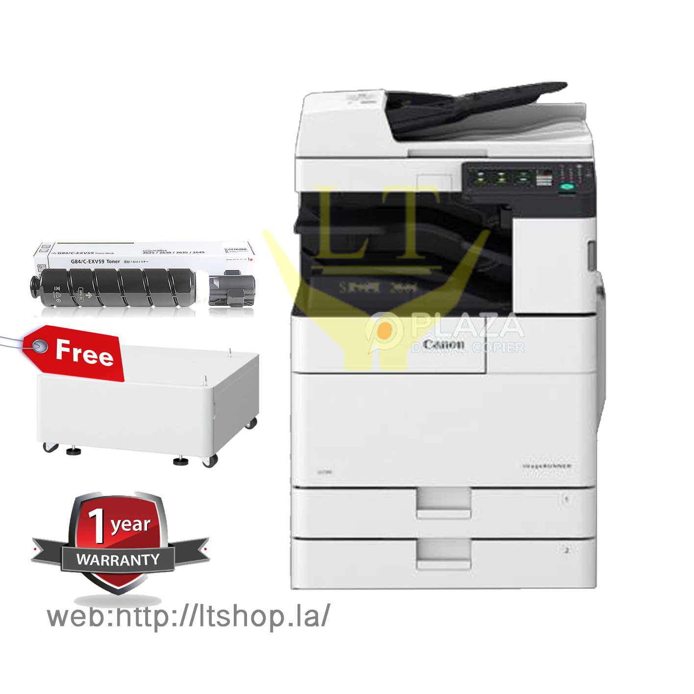 Photocopy Canon IR2625i 25ppm