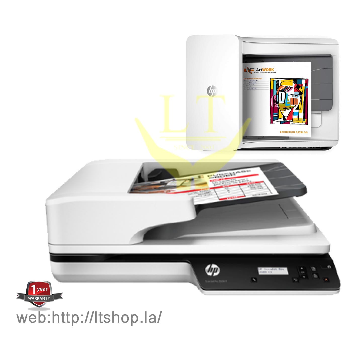HP scanner SJ2500F1 - DADF