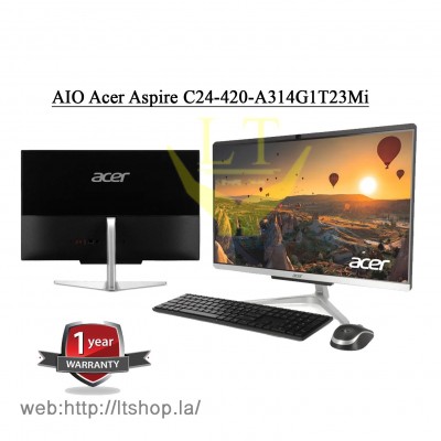 AIO Acer Aspire C24-420-A314G1T23Mi/T001 - AMD Athlon 