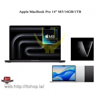  Apple MacBook Pro 14" M5Pro/24GB/2TB - Silver (MGDP4TH/A) 18-CoreCPU/