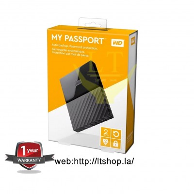 2 TB. External 2.5'' WD My Passport