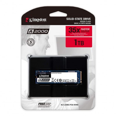   1 TB SSD M.2 PCIE KINGSTON NV1 (SNVS/1000G) NVME