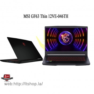  MSI Thin 15_B12VE-1896TH -  Core i7-12650H / RTX4060-6GB