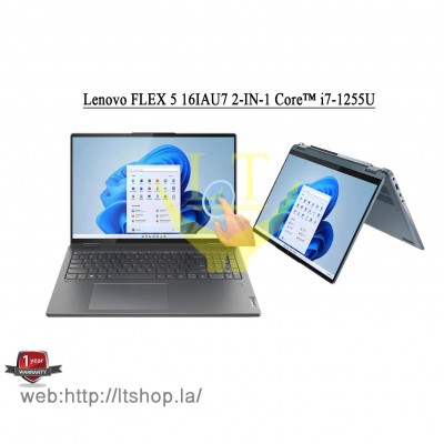 Lenovo FLEX 5 14IAU7 2-IN-1 Core i7-1255U/ 16" 2,5K Touchscreen