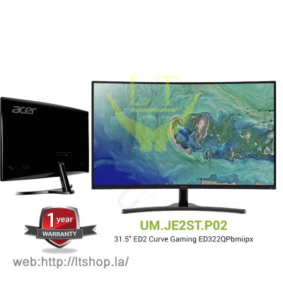 LED 31.5'' ACER ED322QPbmiipx (UMJE2STP02) 165Hz