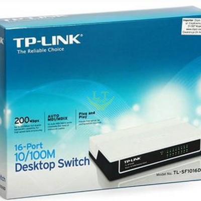 16 port S/W 10/100 HUB TP-LINK (SF1016D - mini)