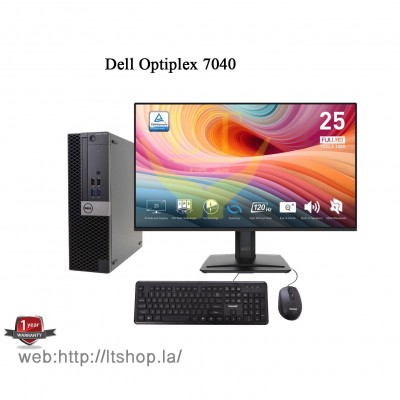 Dell Optiplex 7040 Core I7-6700 / SSD 256GB / 24,5"