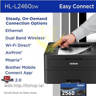  BROTHER Laser HL-L2460DW / 34ppm